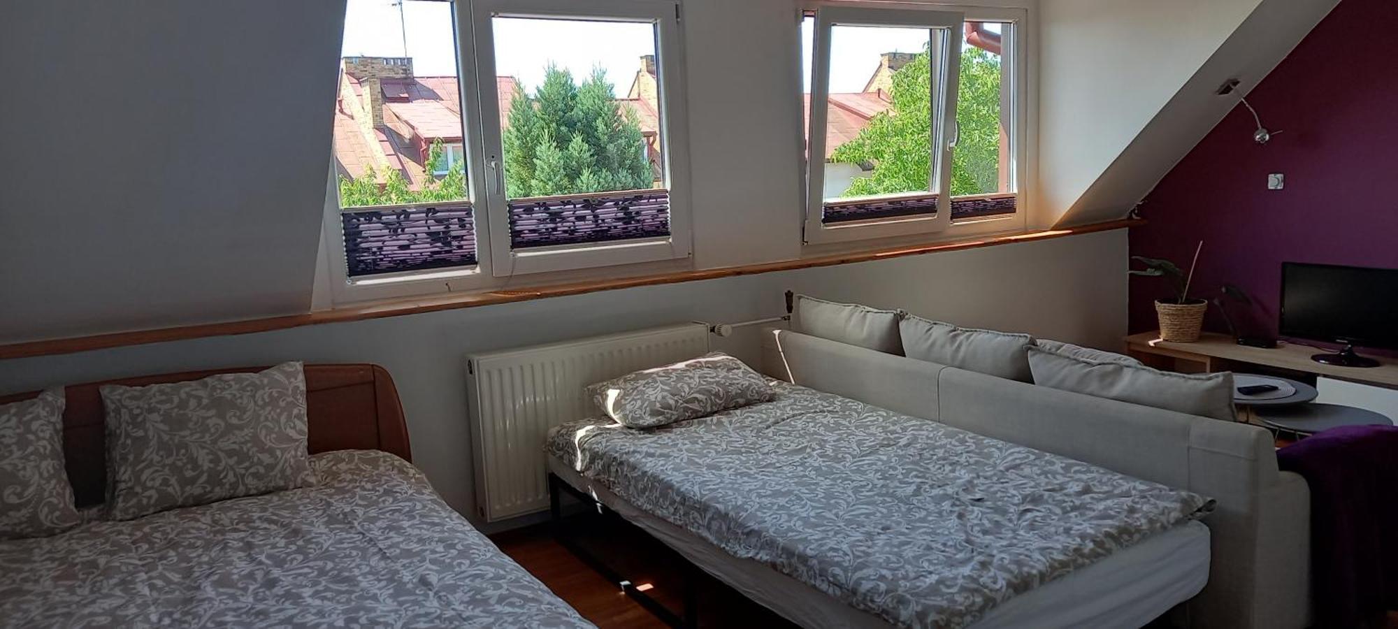 Ferienwohnung Domek Pod Sosnami Pokoje 2-3 Osobowe Großmöllen Exterior foto
