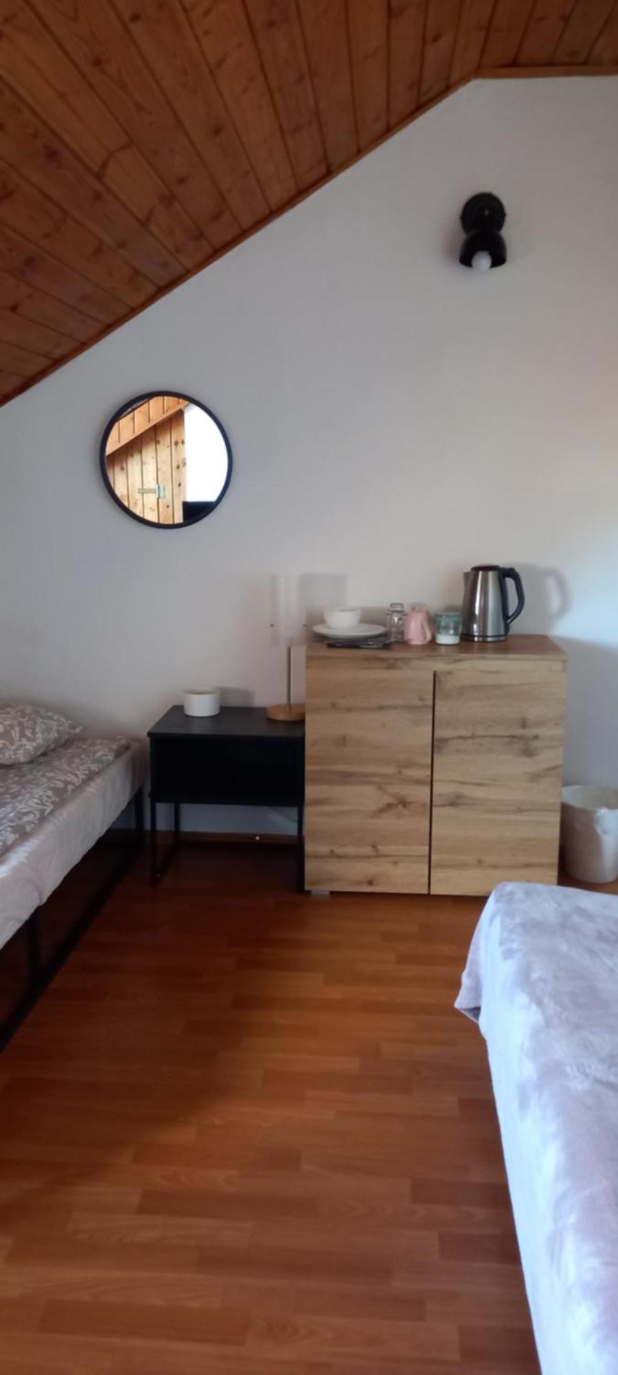 Ferienwohnung Domek Pod Sosnami Pokoje 2-3 Osobowe Großmöllen Exterior foto